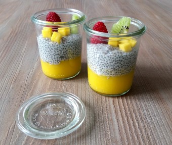 budino semi di chia kiwi mango lamponi (23)
