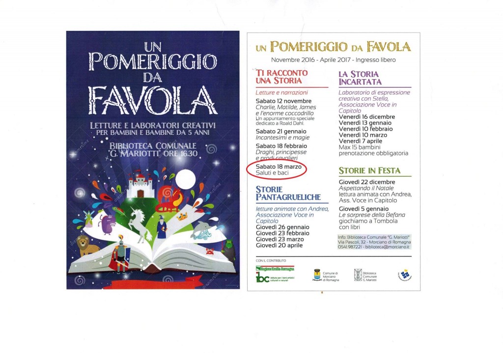 un pomeriggio da favola