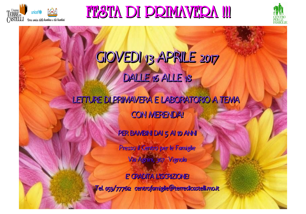festa primavera