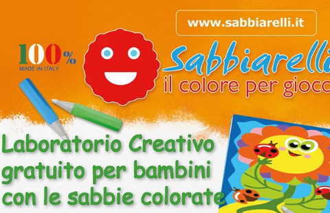 I fiori di sabbia - laboratorio a La città dei Giochi a Imola