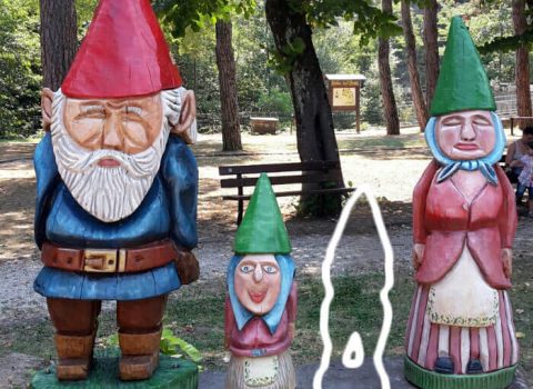 Scompare uno gnomo dal sentiero di Bagno di Romagna