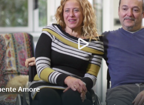 Amore e disabilità, Lorenza in tv: "Marco mi ha cambiato la vita"