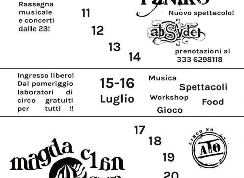 Creativity Summer Festival: due giorni di festa e circo a Rimini