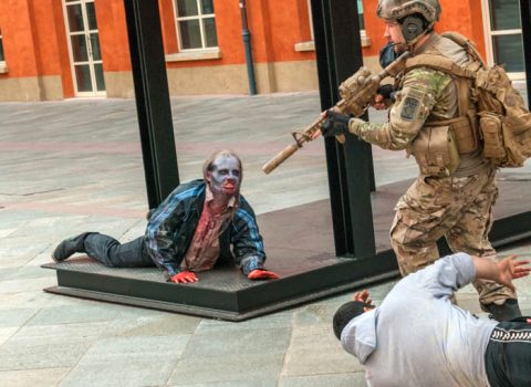 Modena, tornano gli zombie in centro storico