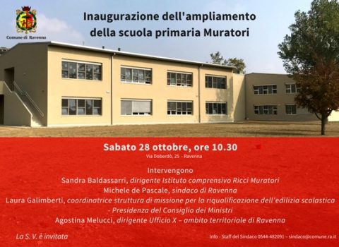 Ravenna, completata la scuola Ricci Muratori