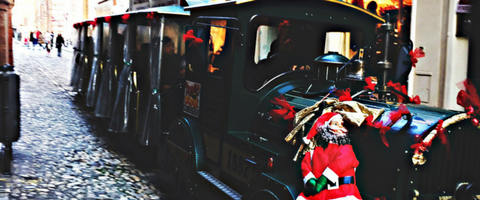 Il Natale in centro a Cesena : trenino e tanto divertimento