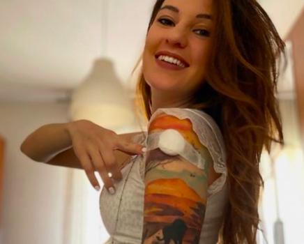 Elena, incinta di otto mesi: «Mi sono vaccinata contro il Covid»