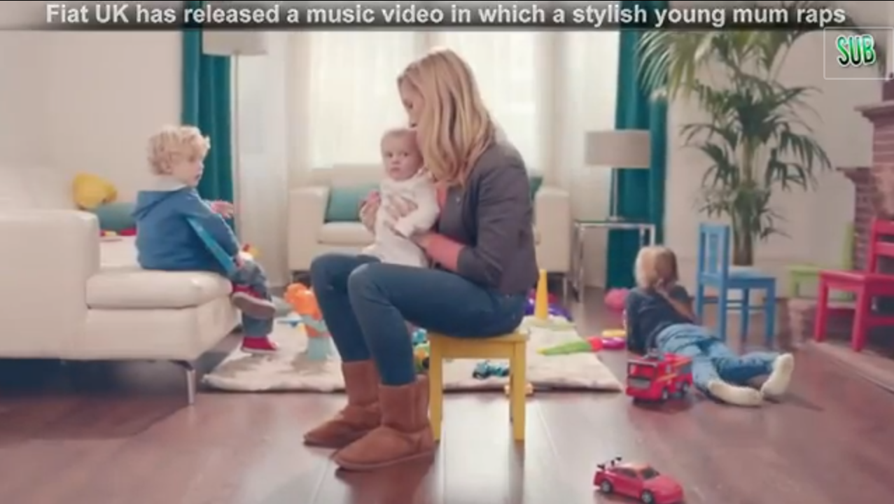 Il rap di una mamma per lanciare la Fiat 500 in Uk: è già tormentone
