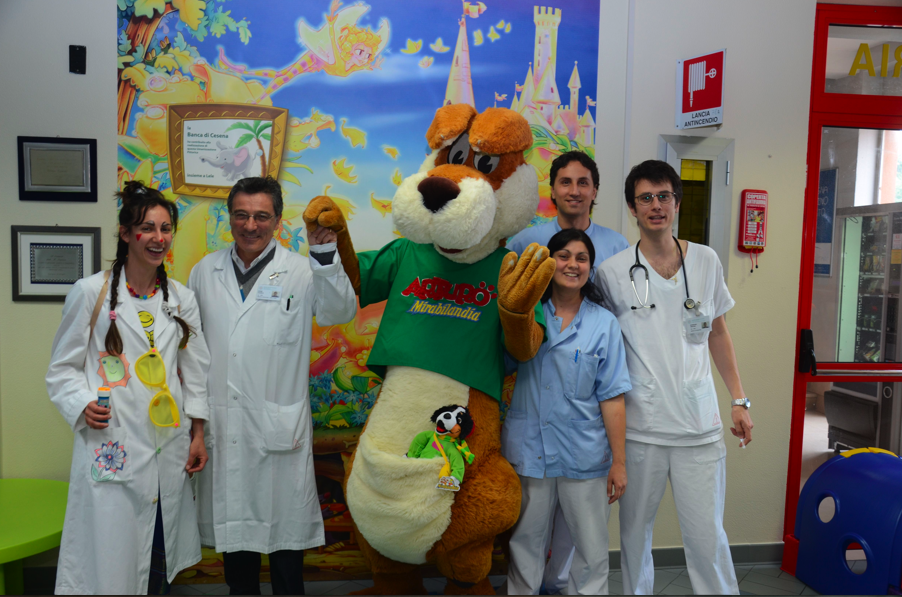 Arturo il Canguro: da Mirabilandia alla Pediatria di Cesena