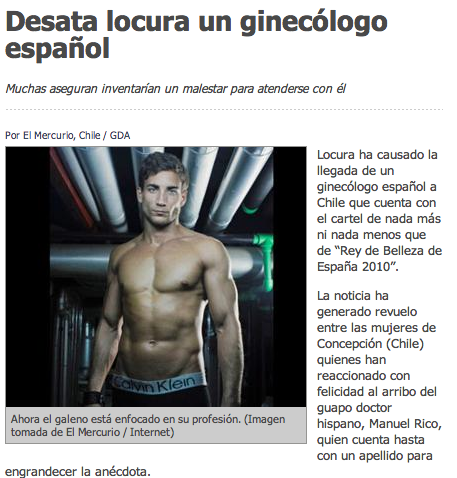 Alto, bello, occhi azzurri: il ginecologo che fa impazzire le donne!