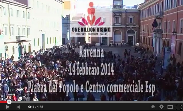 One Billion Rising 2014: il video del flash mob a Ravenna