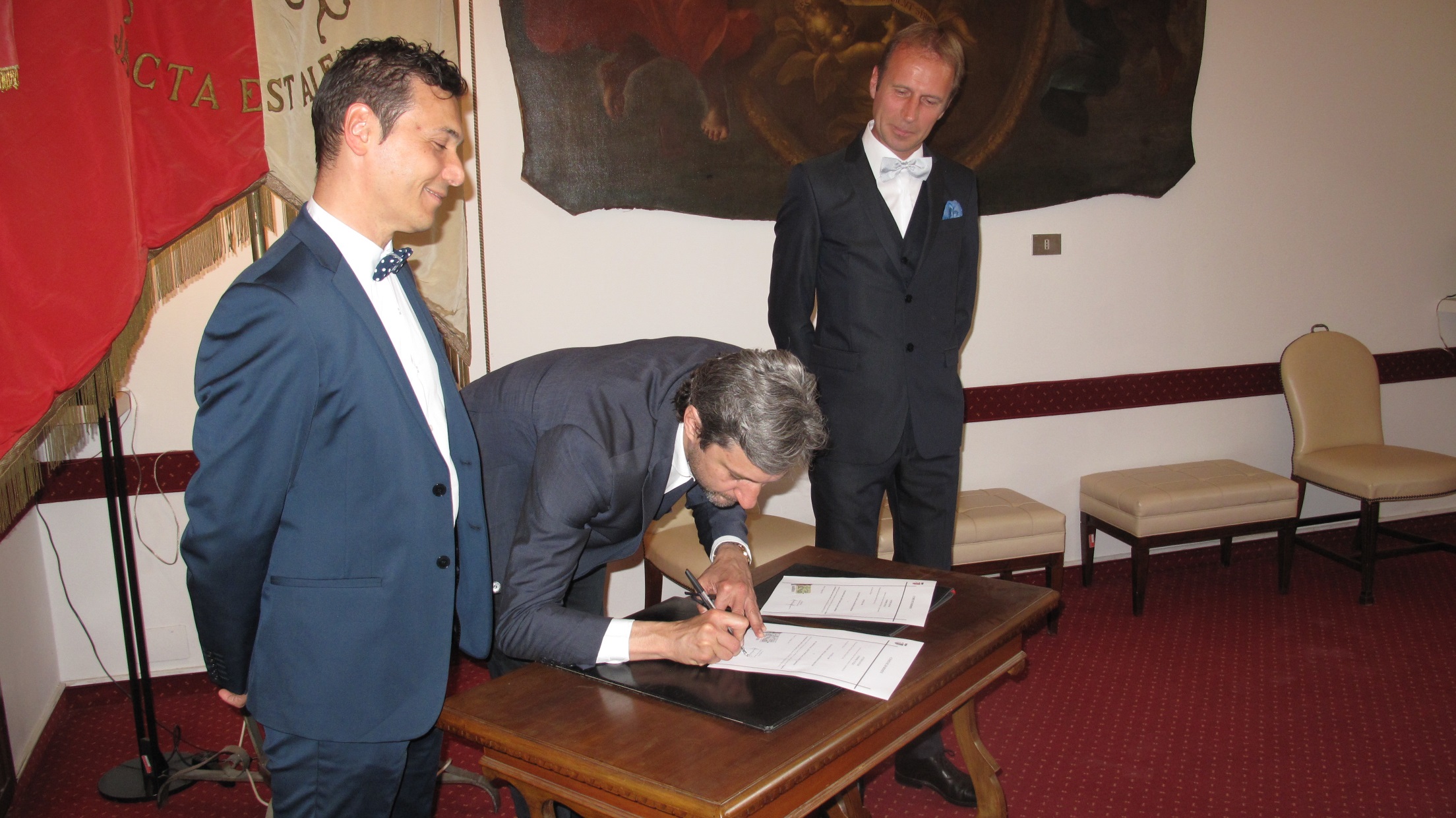 Carlo e Karl, a Rimini la prima coppia iscritta al Registro delle unioni civili