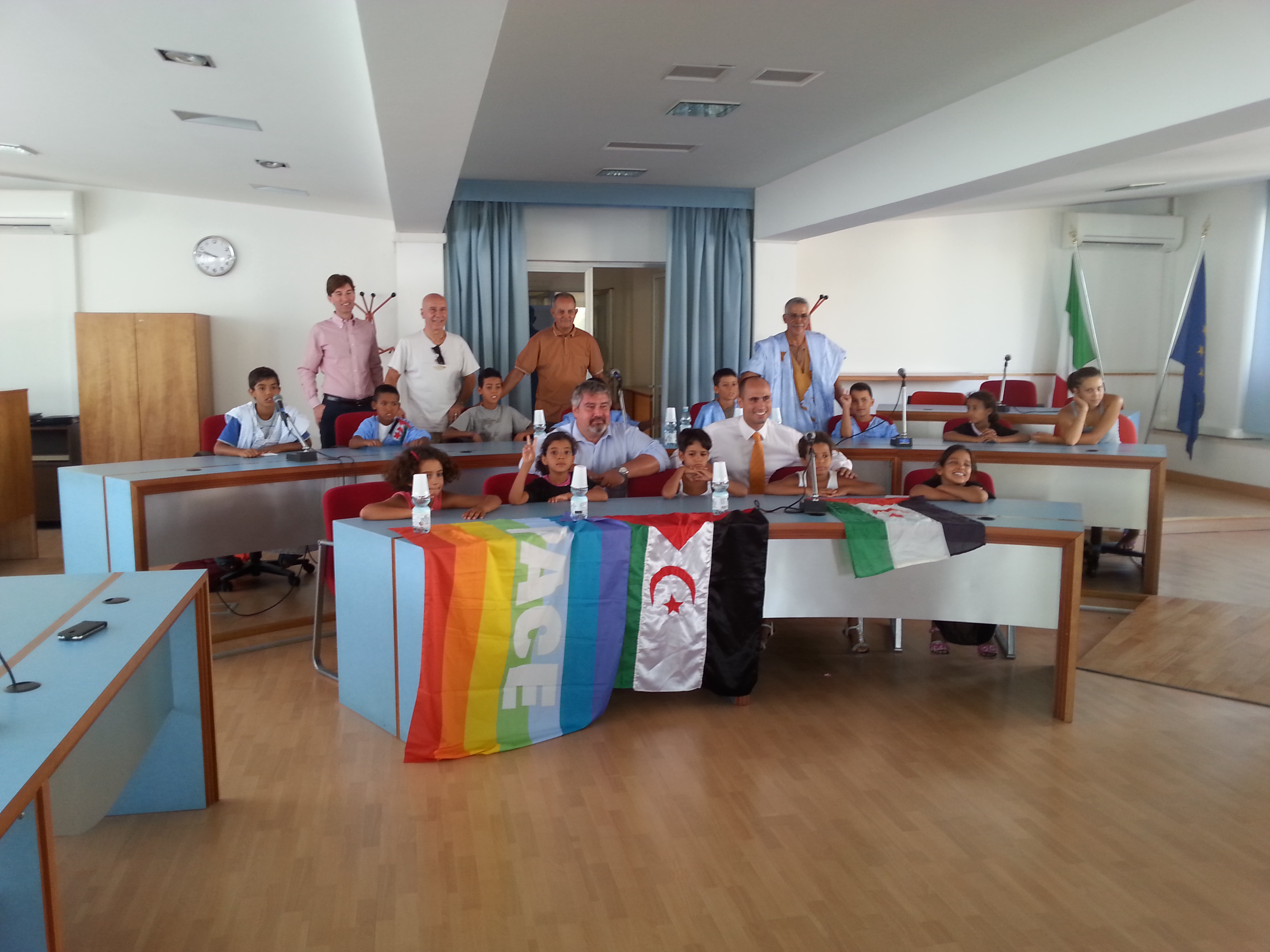 Non avevano mai visto il mare: dodici bambini Saharawi a Bellaria