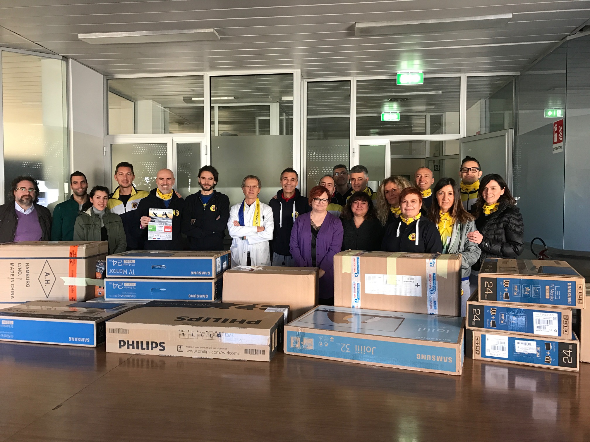Forlì, tv e attrezzature donati in pediatria