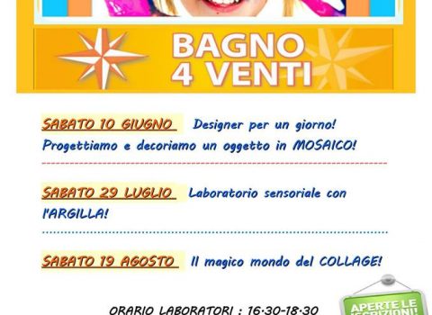 Laboratorio di mosaico per bambini a Punta Marina