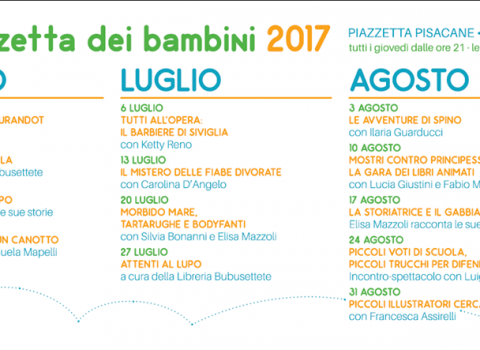 La piazzetta dei bambini a Cervia