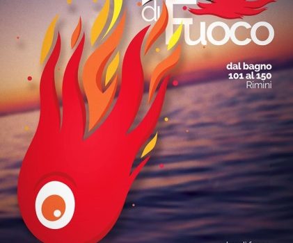 Un mare di fuoco per il Ferragosto di Rimini