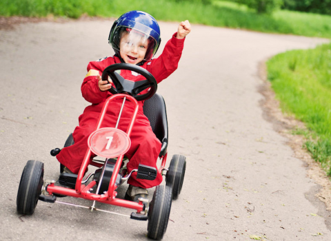 GP di Modena con auto a pedali