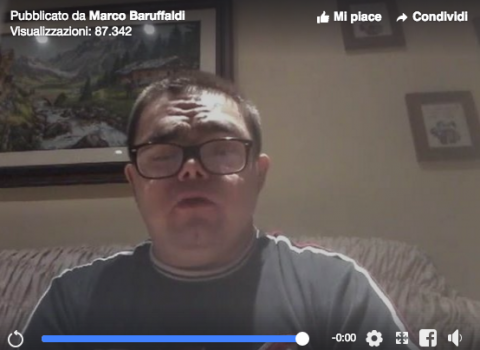 Marco, ragazzo down: “Vi spiego cosa è il bullismo"