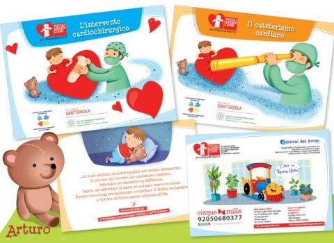Interventi al cuore, due libri per consolare e informare i bambini