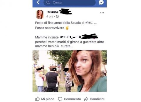 Criticò le mamme in carne: ravennate denuncia la Lucarelli
