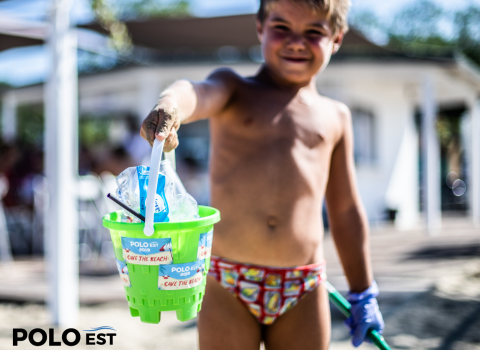 Un gelato in cambio di un secchiello di rifiuti: l'iniziativa green di Polo Est