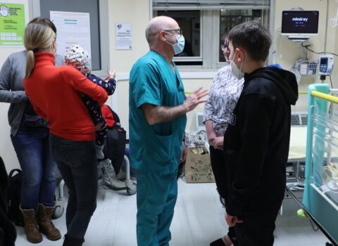 Le prime piccole pazienti oncologiche provenienti dall'Ucraina sono arrivate al Sant'Orsola