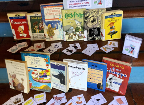 Bibliomemory, una collezione di carte che si alimenta con i libri